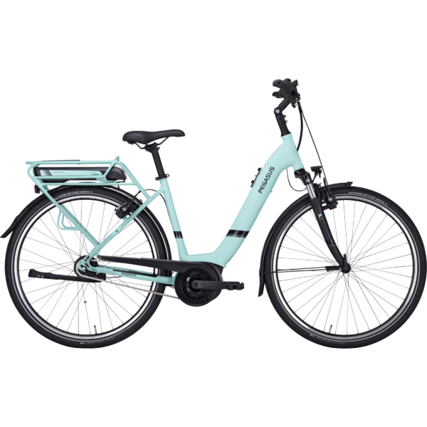 Dviratis 28  elektrinis Pegasus Solero E8R wave BOSCH Sistema 500wh melsvas 