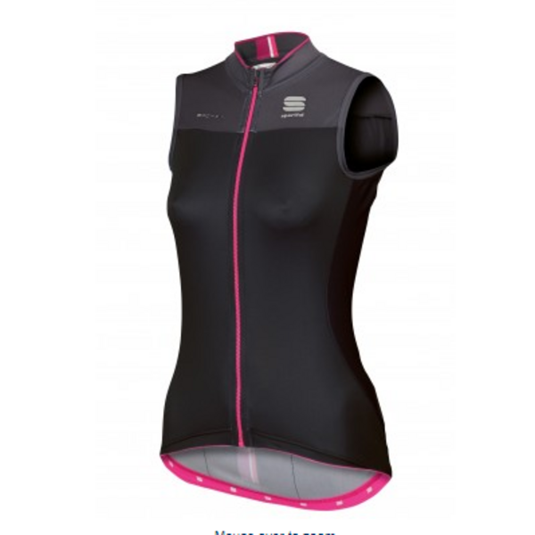 Sleeveless T-shirt Sportful Bodyfyt black