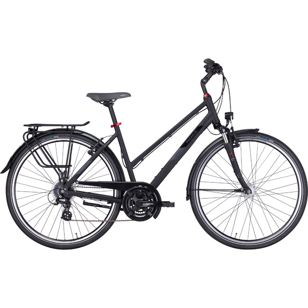Dviratis 28  Pegasus Solero SL 24g trapez juodas matinis  