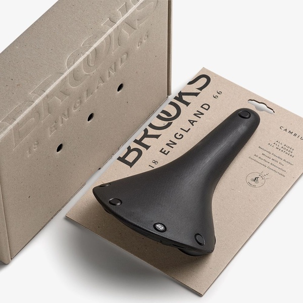 Bicycle saddle Brooks C17 Black