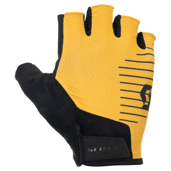 Scott Aspect Gel SF orange short finger cycling gloves