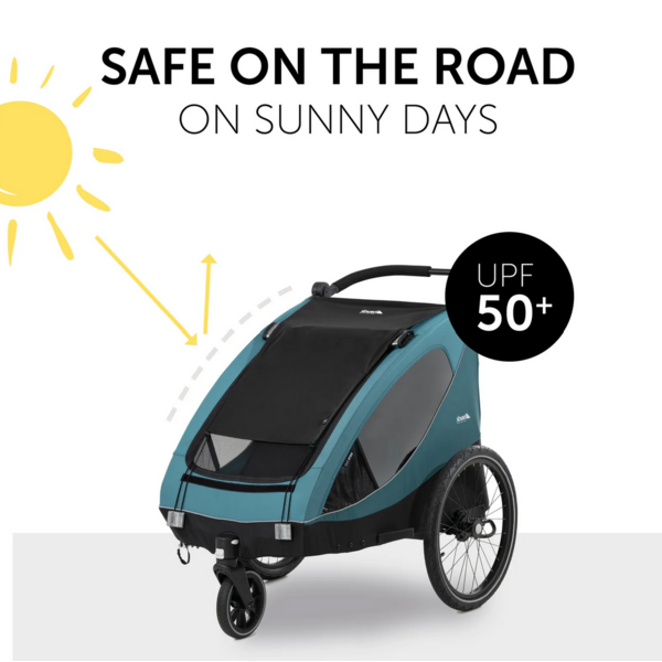 Hauck Sunshade stroller sun protection black