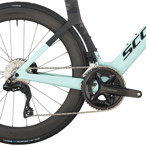 Dviratis 28  SCOTT FOIL RC 20 gelato blue/carbon black Scott