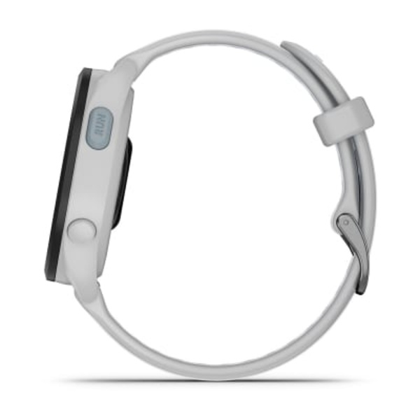Garmin Forerunner165 sportinis i&scaron;manusis laikrodis (pilk&scaron;vos / baltojo akmens spalvos) 