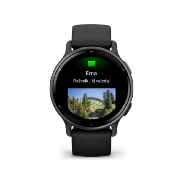 Garmin v&iacute;voactive&reg; 5 i&scaron;manusis sportinis laikrodis (skalūnų spalvos)