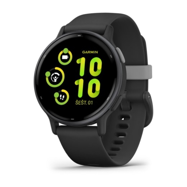 Garmin v&iacute;voactive&reg; 5 i&scaron;manusis sportinis laikrodis (skalūnų spalvos)