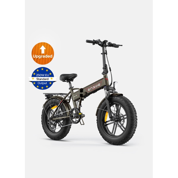 Dviratis 20  elektrinis sulankstomas Engwe EP-2 PRO 750Wh rudas