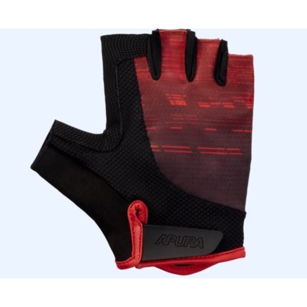 Gloves for men. Apura Lennox black/red