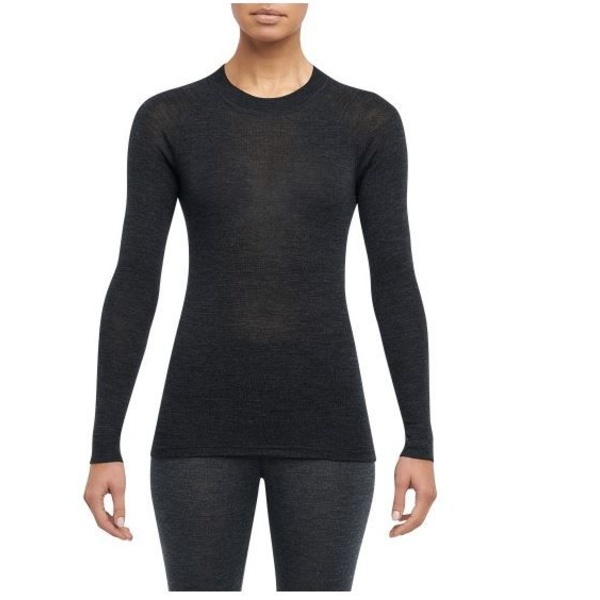 Thermowave mot. Merino Warm long sleeve dark grey