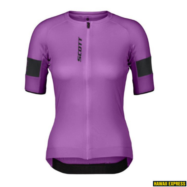 Mar&scaron;kinėliai mot. trumpom rankovėm Scott Endurance Pro SS liquid purple/black