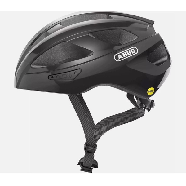 Helmet Abus Macator MIPS shiny black