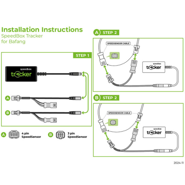 Priedas elektriniam dviračiui SpeedBox Tracker for Bafang