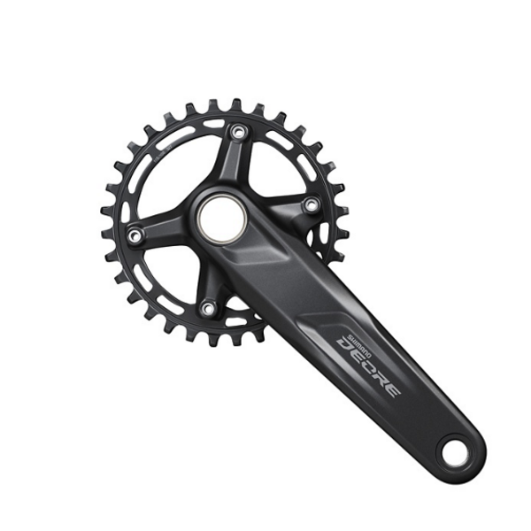 SHIMANO DEORE Crankset FC-M5100-1 2-PIECE CRANKSET 11/10-speed 175.0 mm 32T Series color Without BB parts Without CG