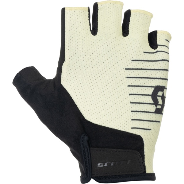 Scott Aspect Gel SF pastel yellow short finger cycling gloves 