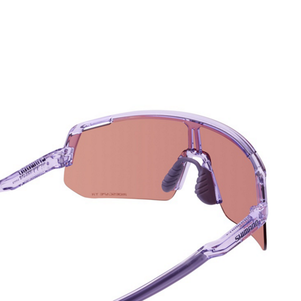 Cycling Glasses Shimano Eyewear TCNL2TR Transparent Lilac