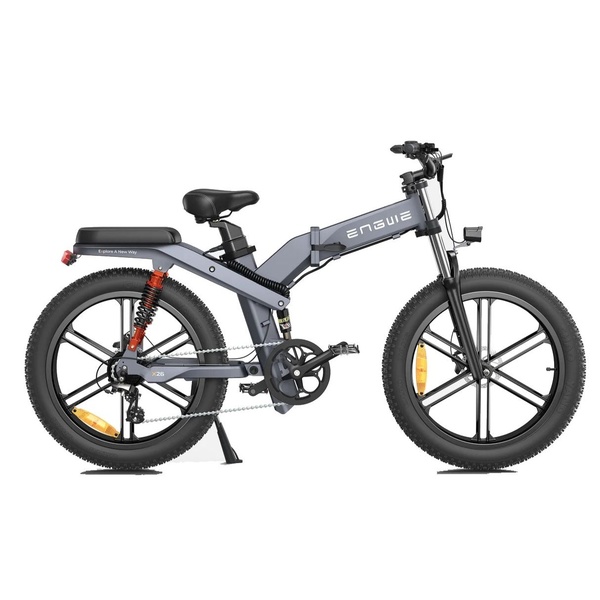 Bicycle 26  electric Engwe X26 double battery grey