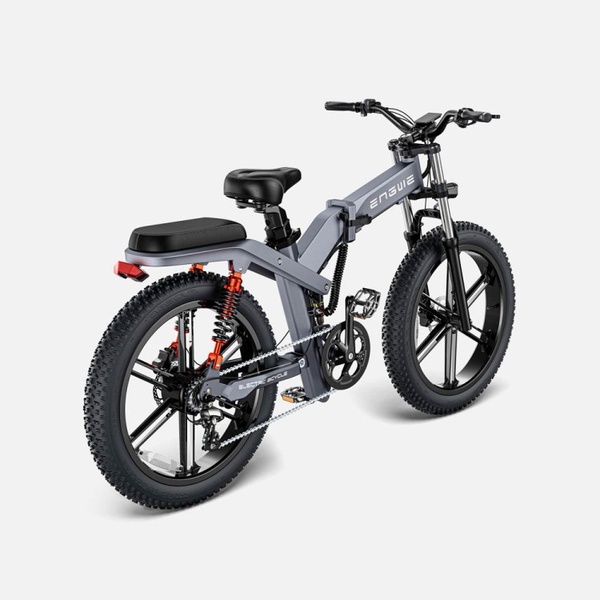 Bicycle 26  electric Engwe X26 double battery grey