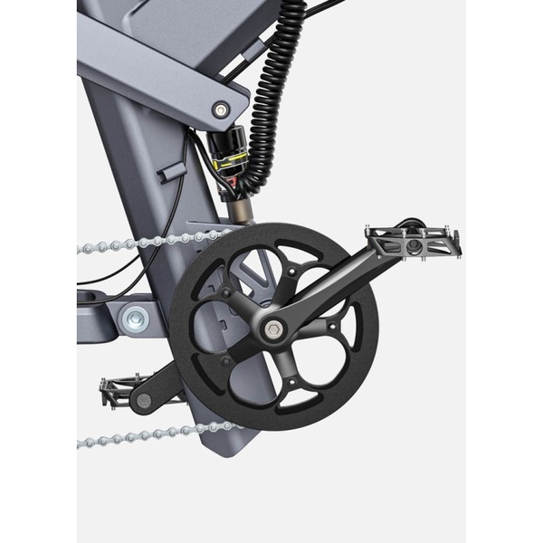 Bicycle 26  electric Engwe X26 double battery grey