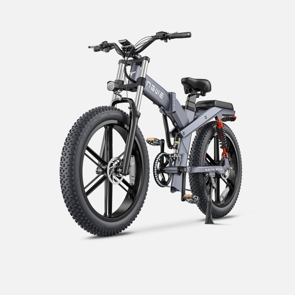 Bicycle 26  electric Engwe X26 double battery grey