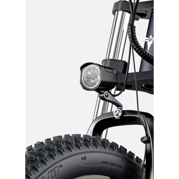Bicycle 26  electric Engwe X26 double battery grey