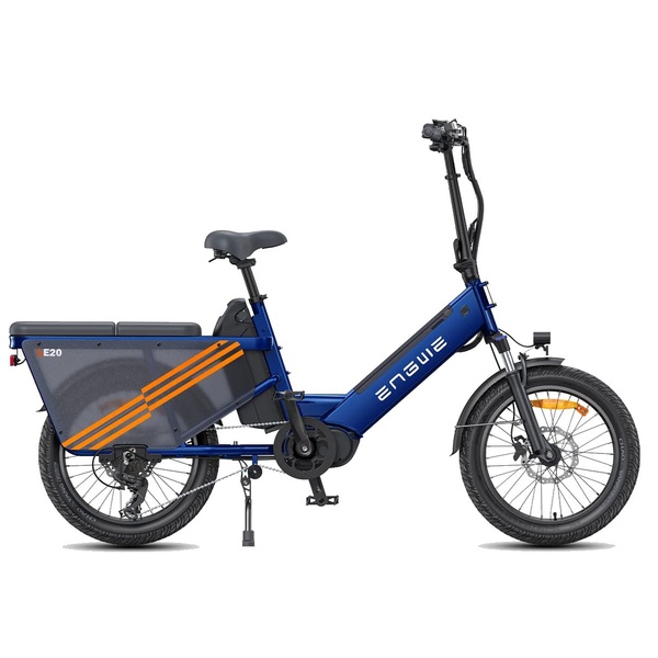 Bicycle 20  electric Engwe LE20 blue double battery