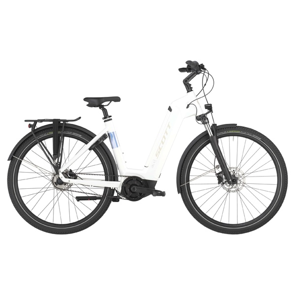Dviratis 28  SCOTT SUB 40 BELT WAVE white scott