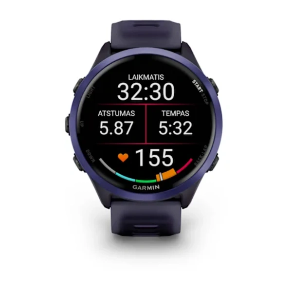 Garmin Forerunner 570 - 47mm i&scaron;manusis sportinis laikrodis (Indigo spalvos)