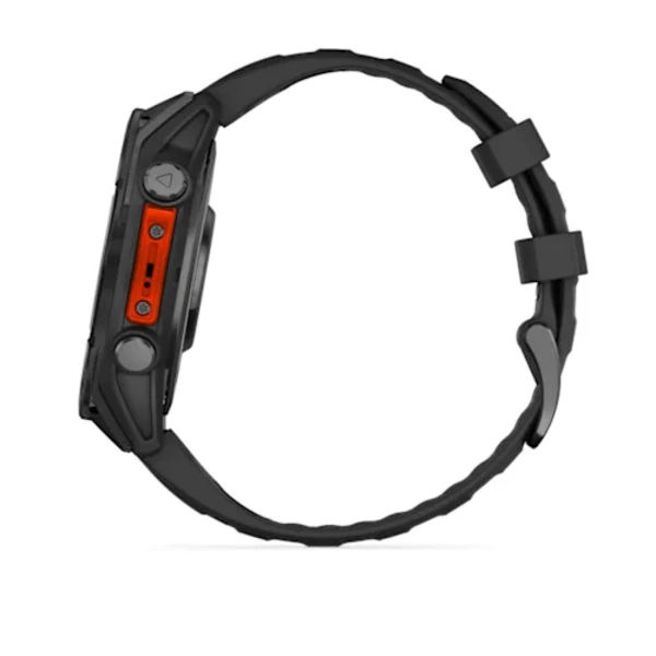 Garmin fēnix 8 47 mm AMOLED i&scaron;manusis sportinis laikrodis (Juodos spalvos)