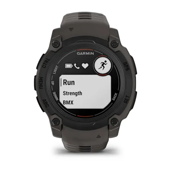 Garmin Instinct&reg; E &ndash; 40 mm i&scaron;manusis sportinis laikrodis (juodas)