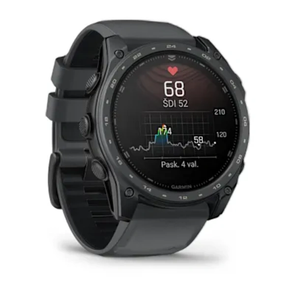 Garmin tactix&reg; 8 &ndash; 51 mm, AMOLED sportinis laikrodis (pilkos skalūno spalvos &bdquo;Cerakote&reg;&ldquo; danga)