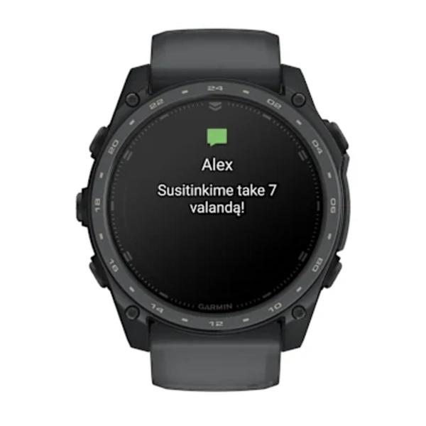 Garmin tactix&reg; 8 &ndash; 51 mm, AMOLED sportinis laikrodis (pilkos skalūno spalvos &bdquo;Cerakote&reg;&ldquo; danga)