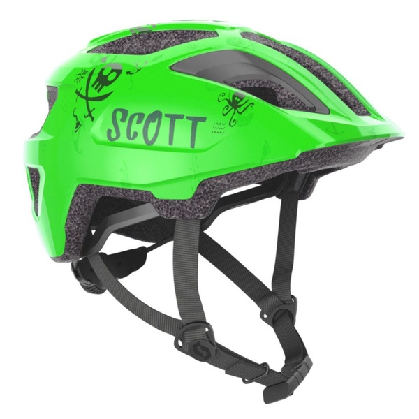 Helmet Scott Spunto Kid fluo green