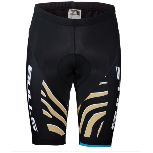 Shorts for men. BULLS Zebra Gold black/yellow