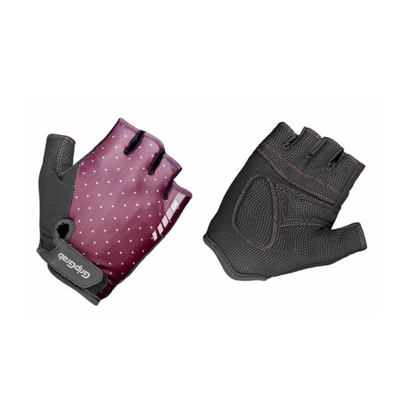 Gloves short mot. GripGrab ROULEUR purple/black