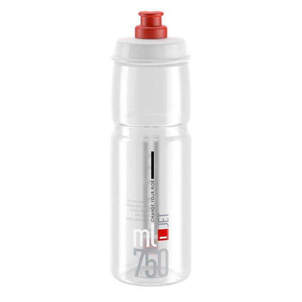 Gertuvė Elite Jet Clear Red Logo 350ml