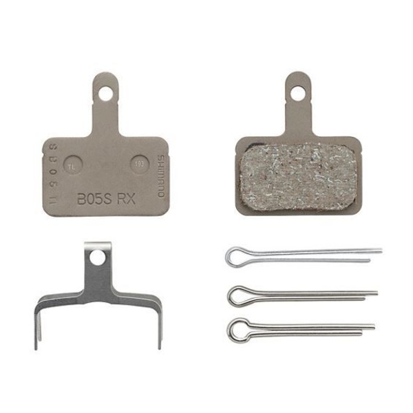 Brake pads Shimano Resin B05S Incl Spring/Split 1pcs