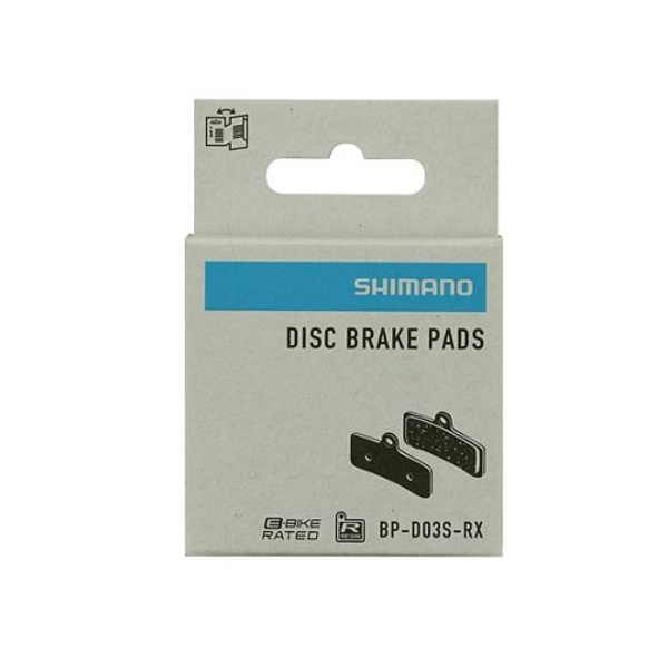 Stabdžių kaladėlės Shimano Resin D03S pad and spring with split pin