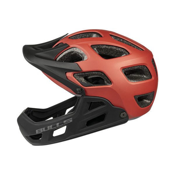 Helmet Bulls Whistler CG black/red