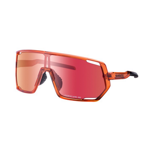 Cycling Glasses Shimano Eyewear TCNM2RD Orange Sapphire