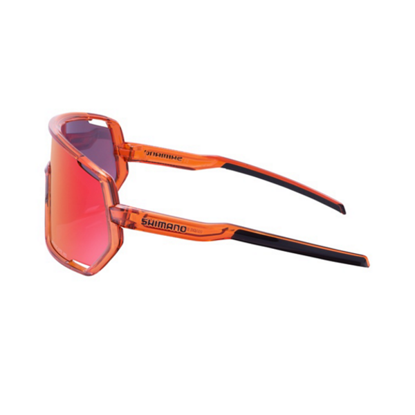 Cycling Glasses Shimano Eyewear TCNM2RD Orange Sapphire