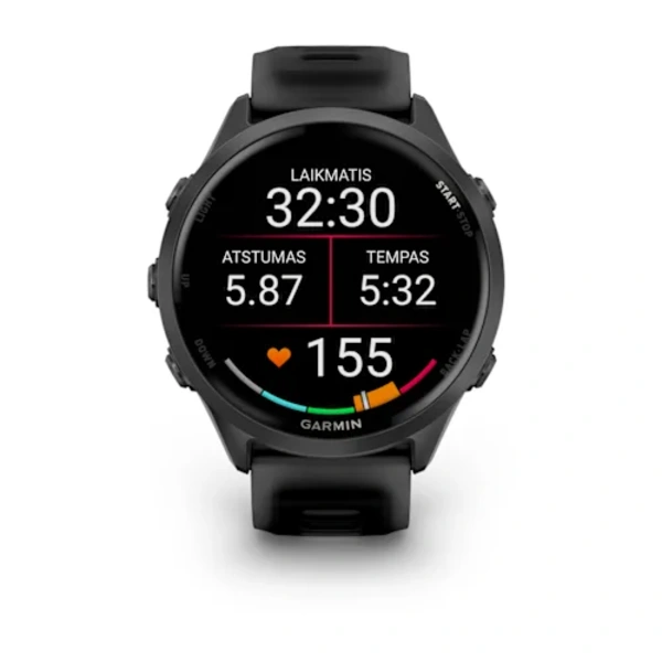 Garmin Forerunner 570 - 47mm i&scaron;manusis sportinis laikrodis (Pilkai melsvos spalvos)