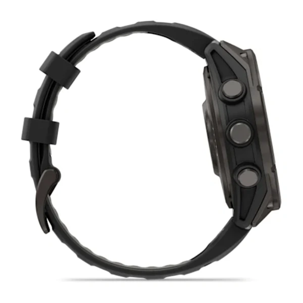 Garmin fēnix&reg; 8 Pro 47 mm, AMOLED Sapphire DLC Titanium i&scaron;manusis sportinis laikrodis (Pilkos anglies spalvos) 
