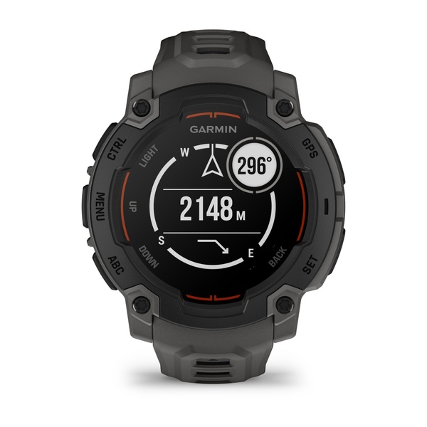 Garmin Instinct&reg; E &ndash; 45 mm i&scaron;manusis sportinis laikrodis (juodas)
