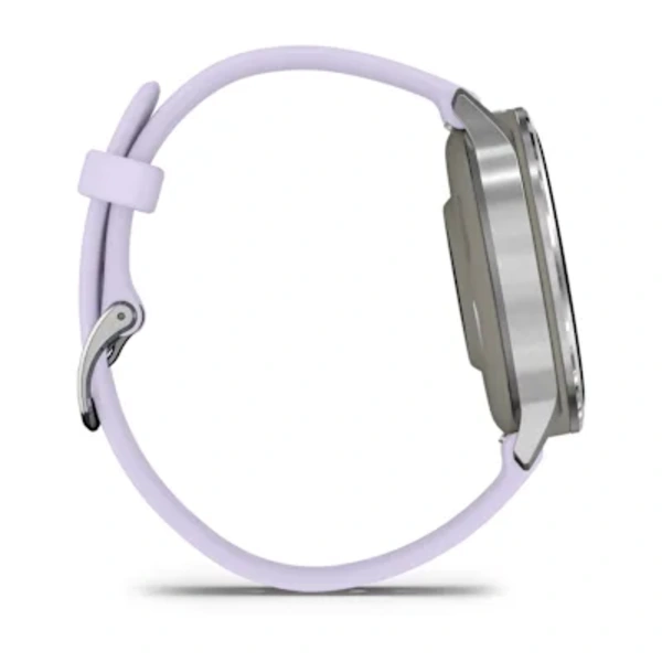 Garmin Venu 4 &ndash; 41 mm Sportinis i&scaron;manusis laikrodis (Lunar Silver)