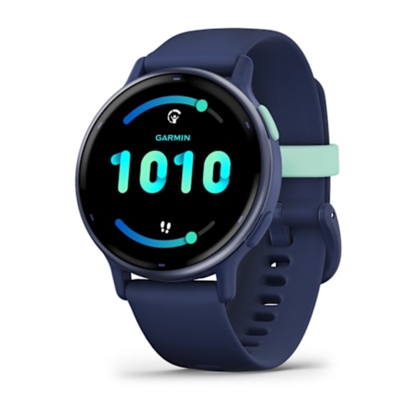 Garmin v&iacute;voactive&reg; 5 i&scaron;manusis sportinis laikrodis (mėlynos spalvos)