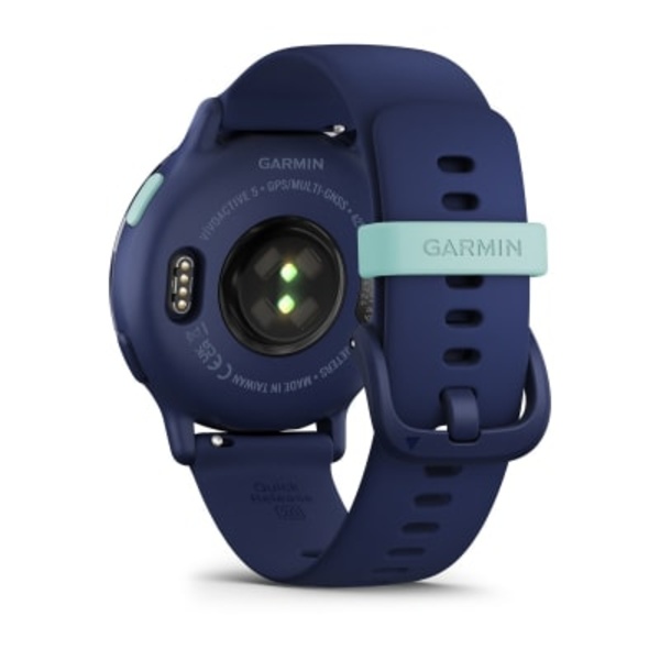 Garmin v&iacute;voactive&reg; 5 i&scaron;manusis sportinis laikrodis (mėlynos spalvos)