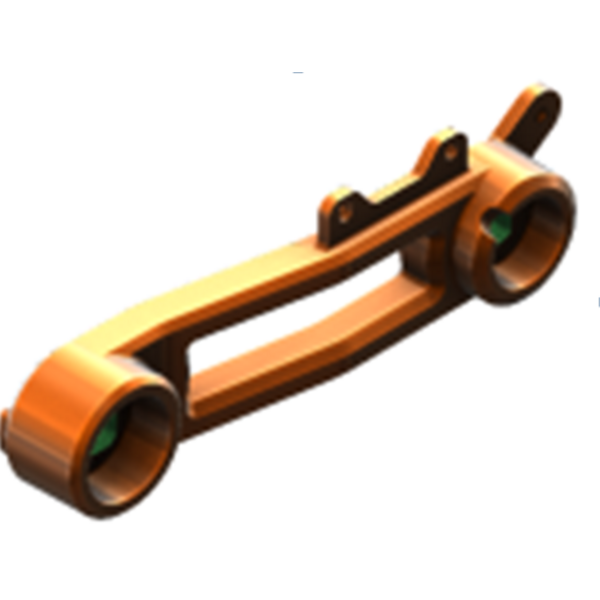 Rear shock absorber fork Inokim OX