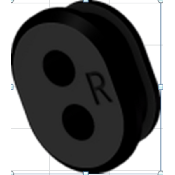 Right side light rubber for Inokim OX