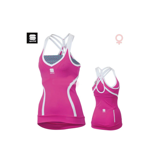 T-shirt Sportful SS Spaghetti pink