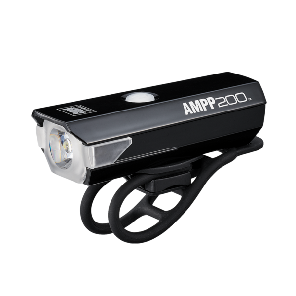 Žibintas Cat Eye HL-EL042RC 200lm USB priek.(6770)